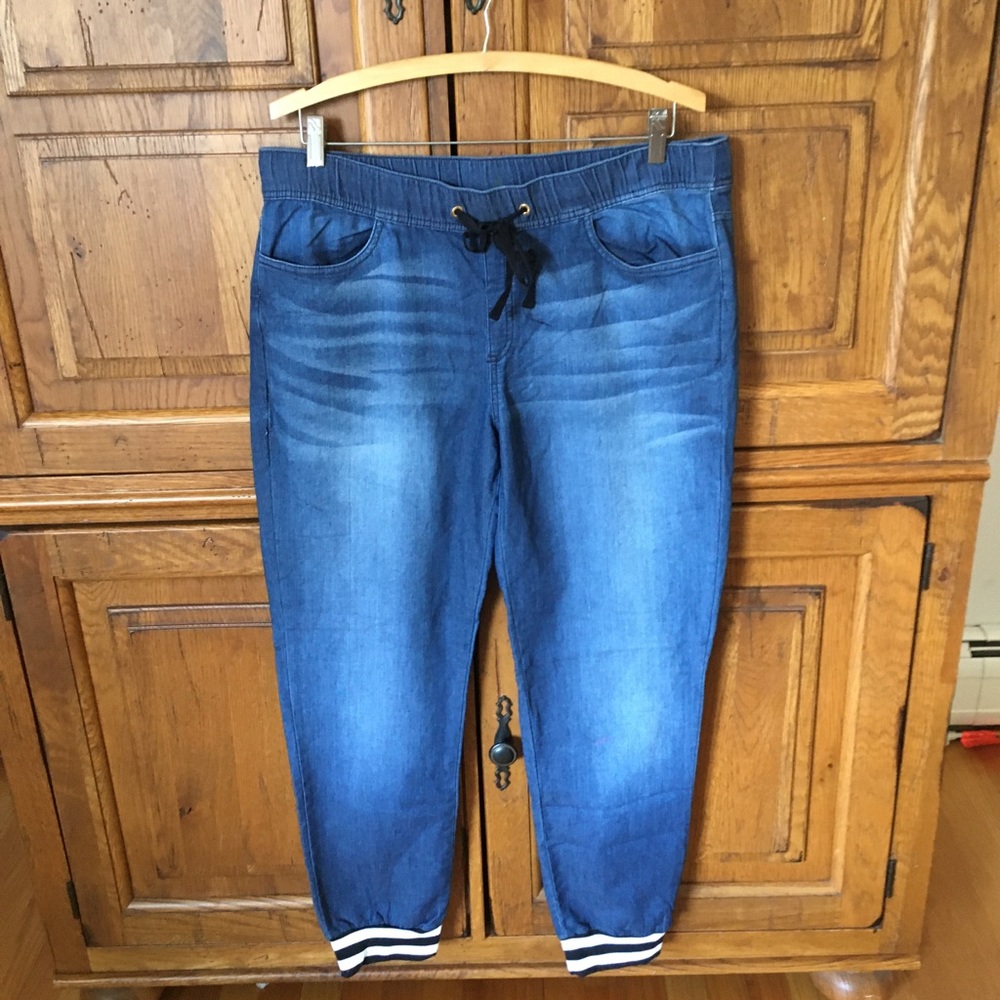 Juicy Couture Drawstring Denim Jogger